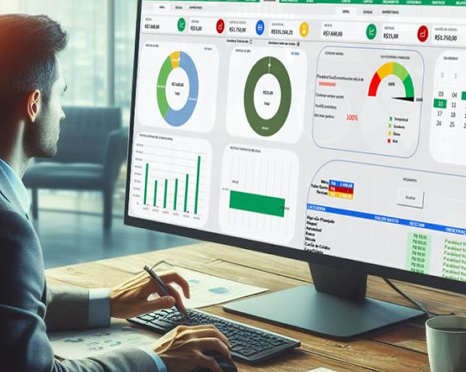 Dashboards Controle Financeiro Pessoal