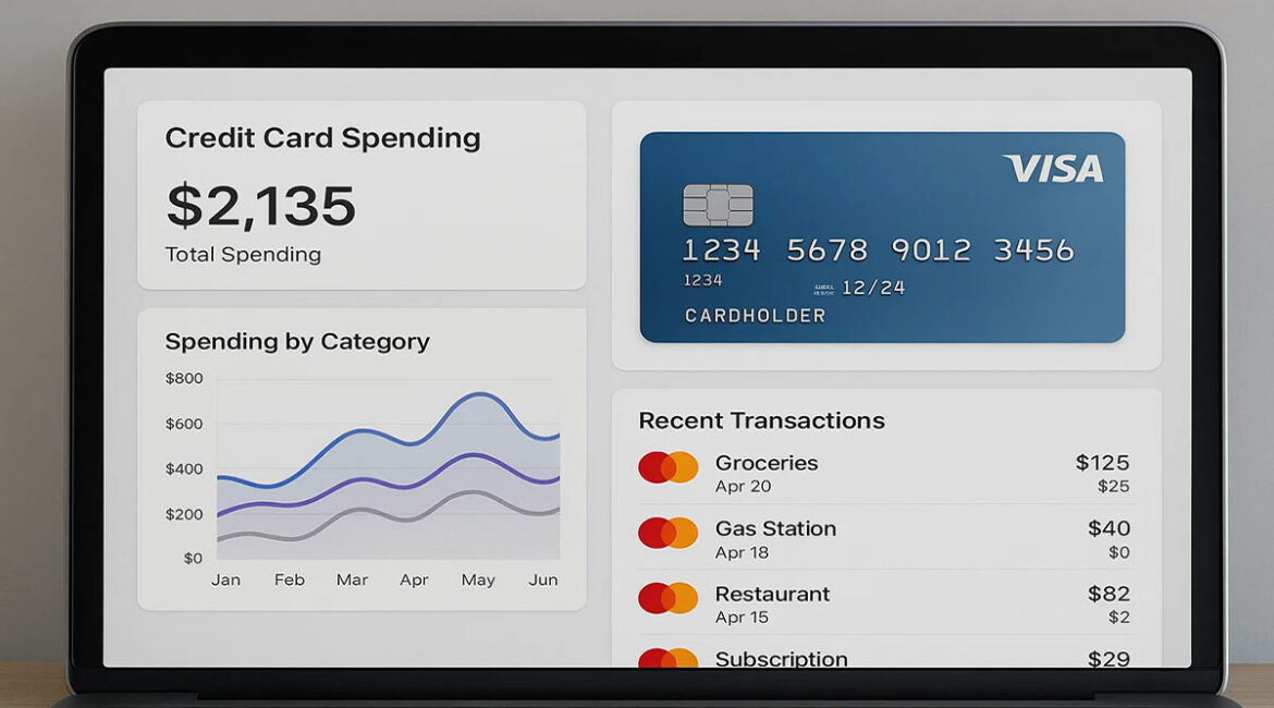 Dashboard para Controle de Gastos no Cartão de Crédito