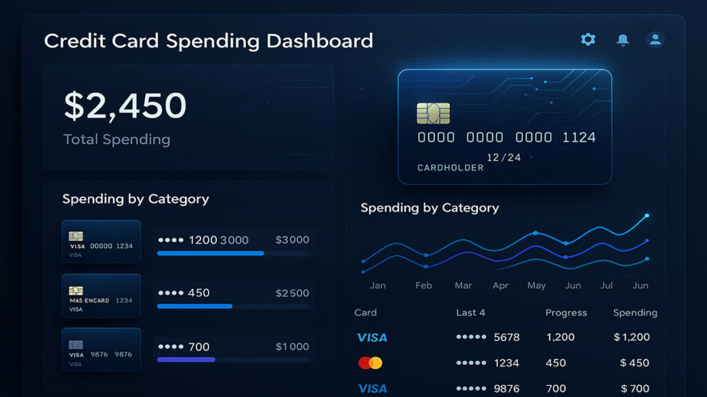 Dashboard de Gastos com Cartão Compartilhado: Controle Financeiro em Grupo