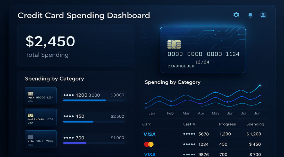 Dashboard de Gastos com Cartão Compartilhado: Controle Financeiro em Grupo