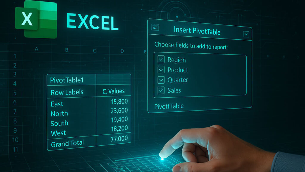 Como fazer uma Tabela Dinâmica, todos dos detalhes revelados