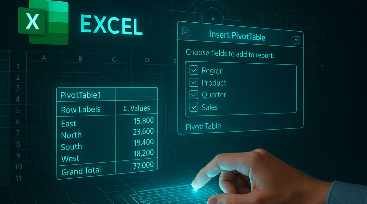 Como fazer uma Tabela Dinâmica, todos dos detalhes revelados