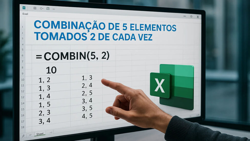 Função COMBIN no Excel