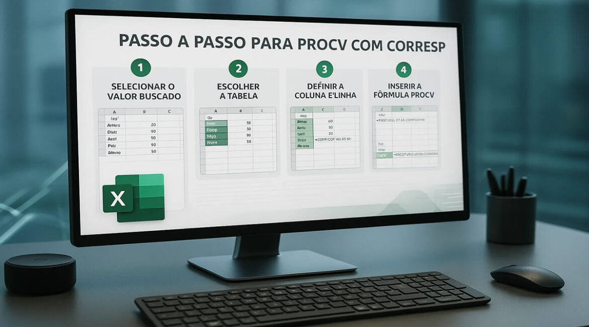 Aprenda a Usar PROCV com CORRESP no Excel