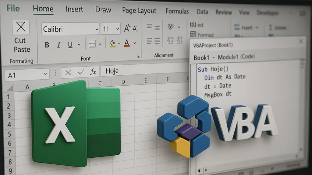 Função HOJE no VBA