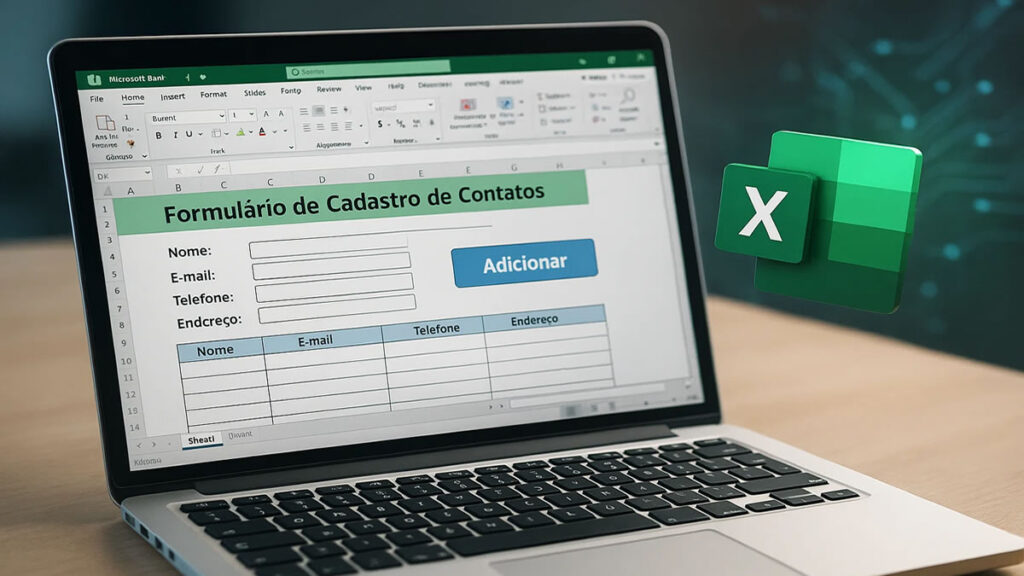 Formulário Automático de Cadastro de Contatos no Excel