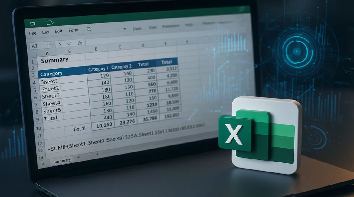 Como Montar um Resumo de Diversas Planilhas no Excel com SOMASE