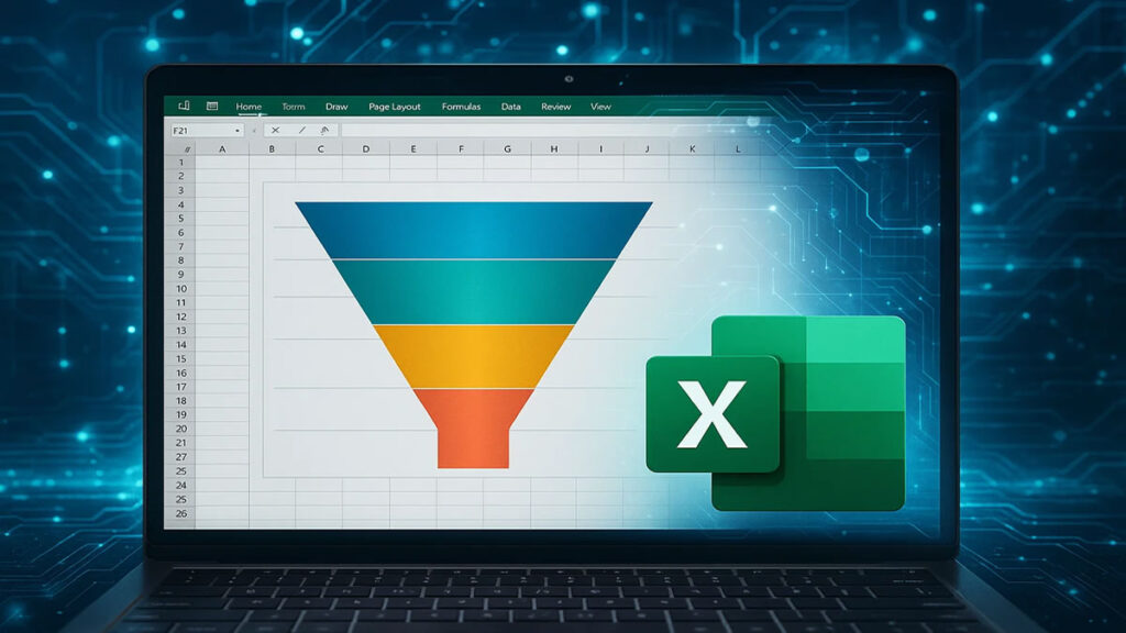 Gráficos no Excel: Funil, Mapa e 3D