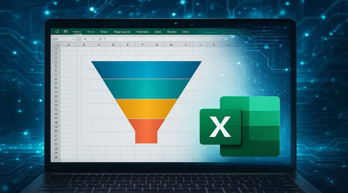 Gráficos no Excel: Funil, Mapa e 3D