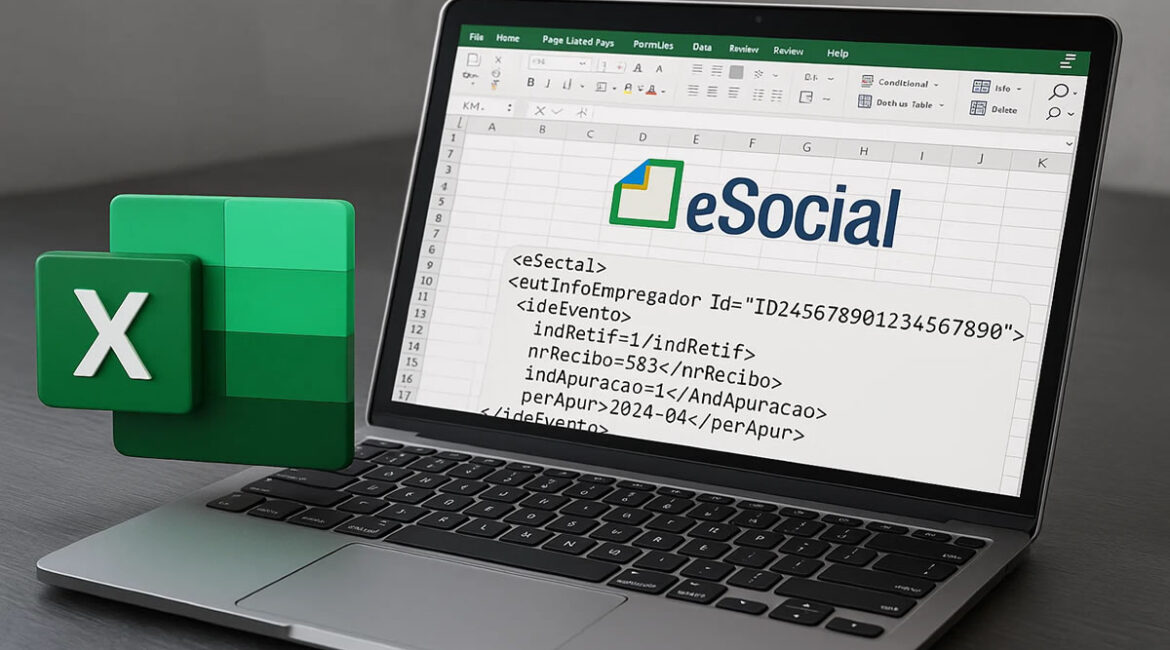 Automatizando a criação de um arquivo XML para o eSocial no Excel