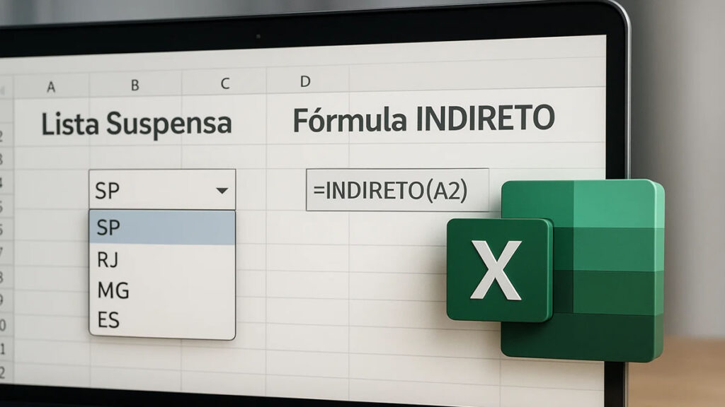 Lista Suspensa e Fórmula INDIRETO