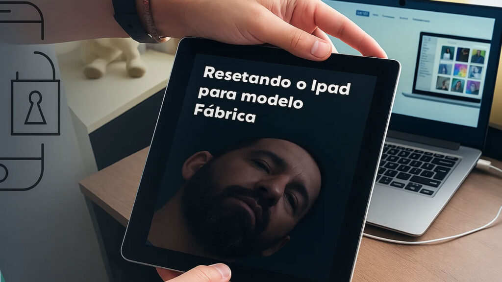 Como resetar o iPad e iPhone para padrão de fabrica e recuperar ID e senha todos os modelos