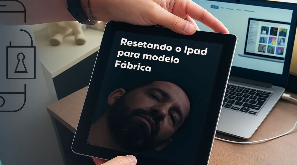 Como resetar o iPad e iPhone para padrão de fabrica e recuperar ID e senha todos os modelos