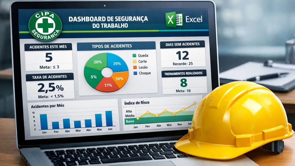 Como Criar um Dashboard Completo de Segurança do Trabalho