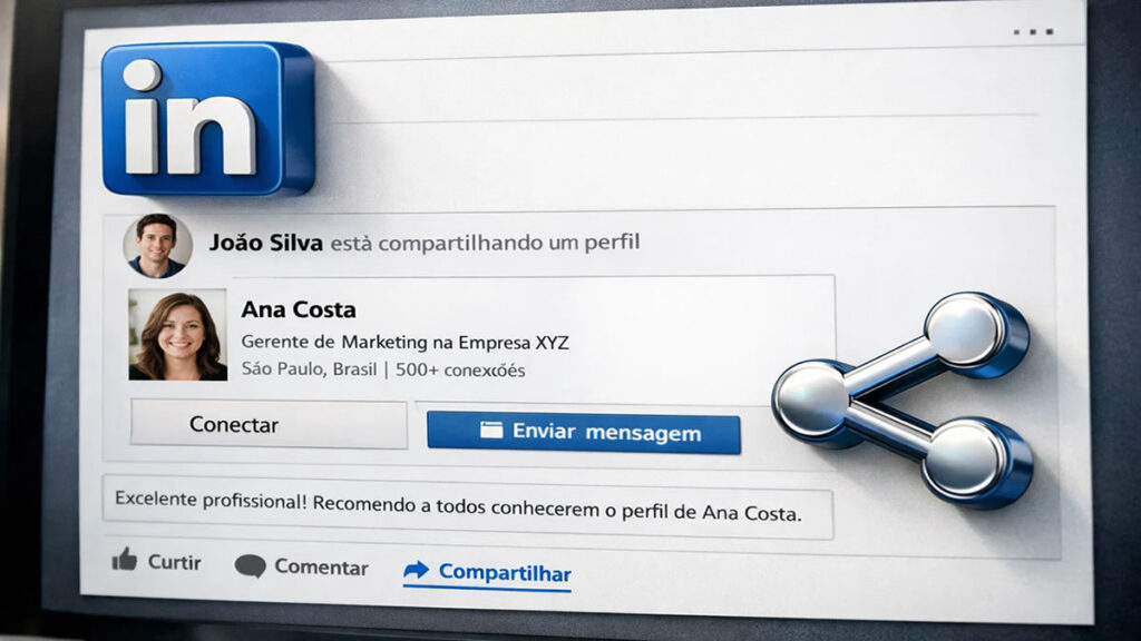 LinkedIn: Como Compartilhar o Perfil de Terceiros de Forma Correta e Estratégica