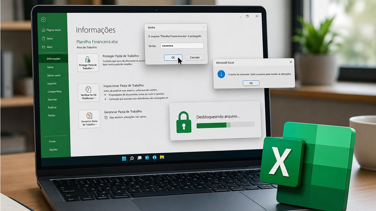 Como Desbloquear um Arquivo Protegido por Senha no Excel