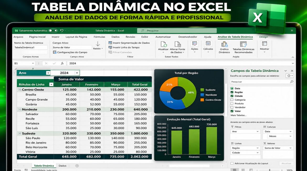 Tabela Dinâmica no Excel